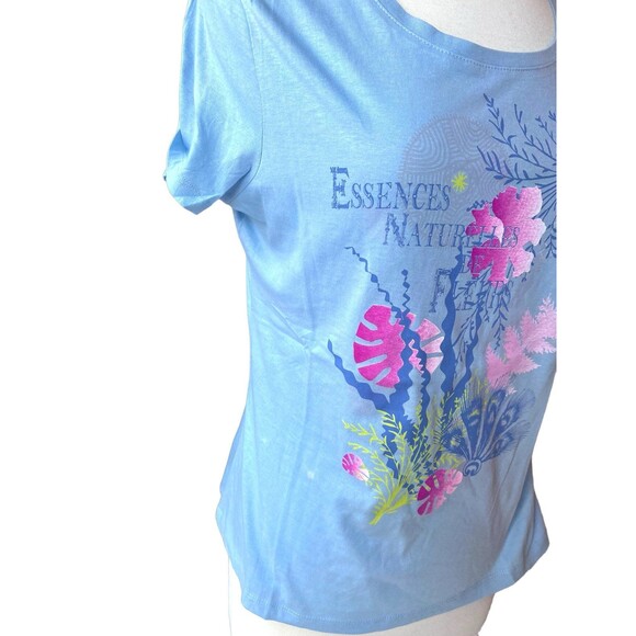 Anne L Cruise Vacation T Shirt M Nwt - Picture 2 of 11